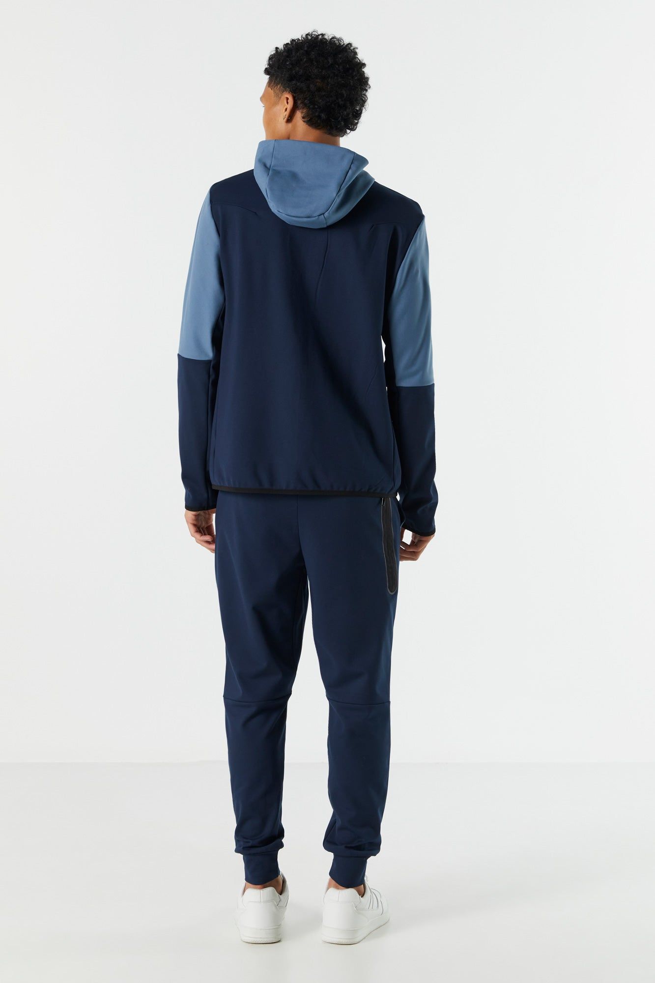 Colourblock Soft Tech Fleece Jogger sold by Urban Planet product image thumbnail 3
