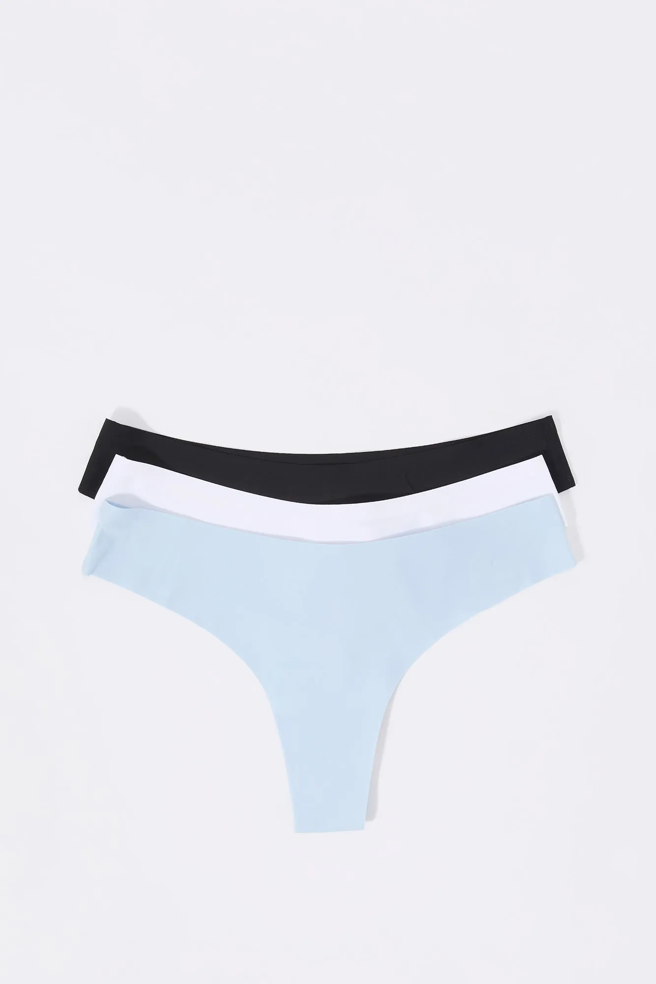 No Show Thong Panty (3 Pack) sold by Urban Planet product image thumbnail 2