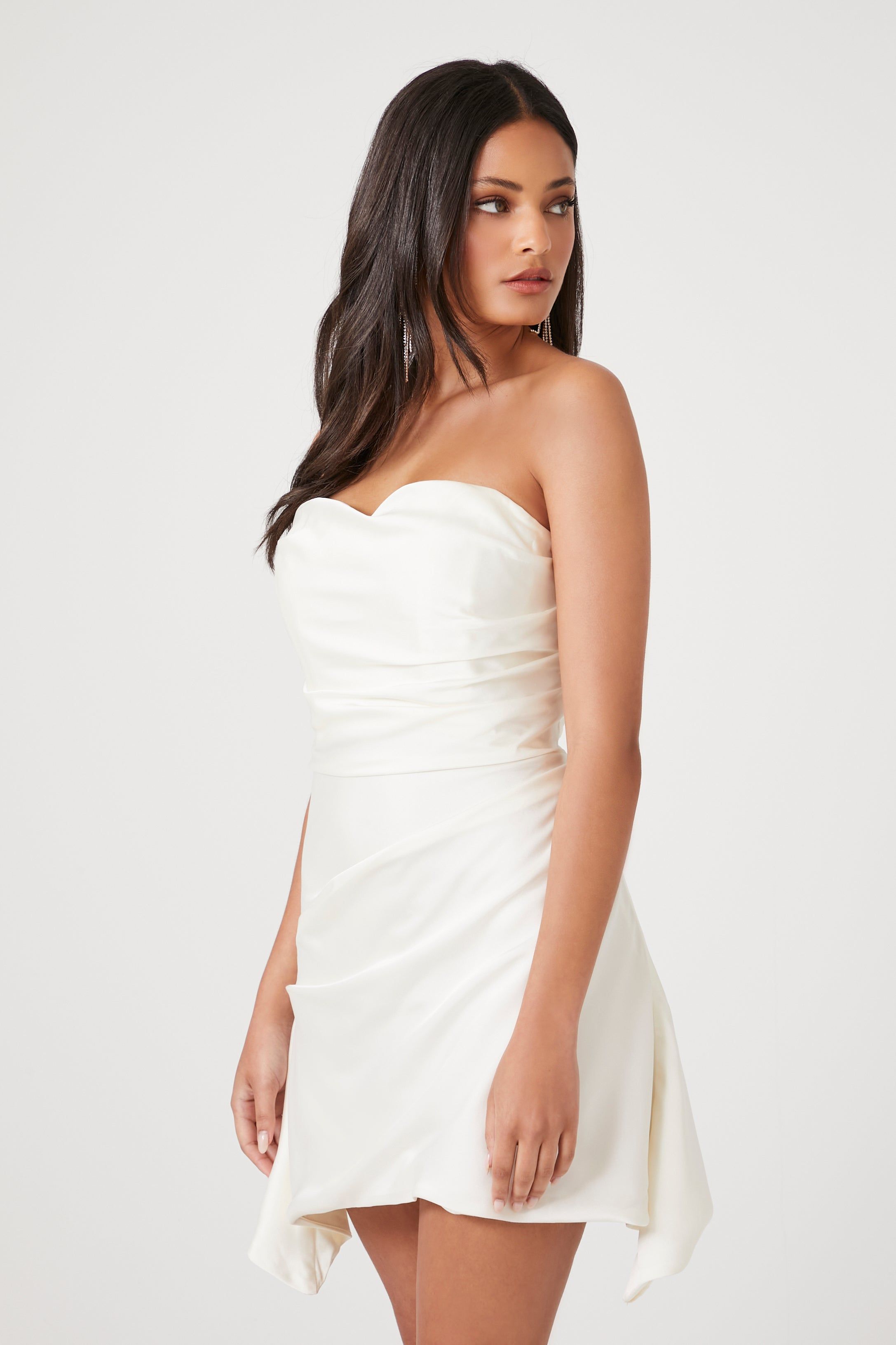 Satin Sweetheart Mini Dress sold by Urban Planet product image thumbnail 7