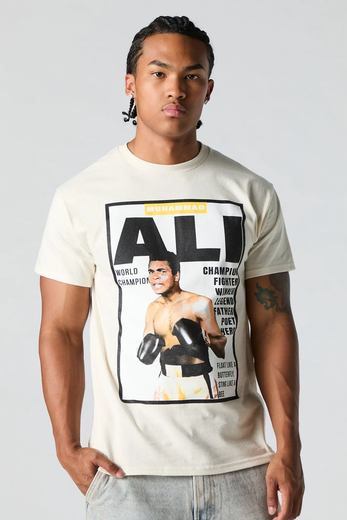T-shirt à imprimé Muhammad Ali sold by Urban Planet