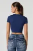 T-shirt côtelé court sans couture sold by Urban Planet