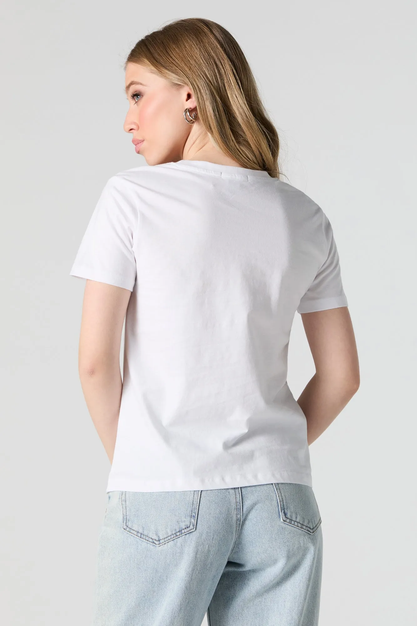 Love Poetry Music Graphic T-Shirt sold by Urban Planet product image thumbnail 2