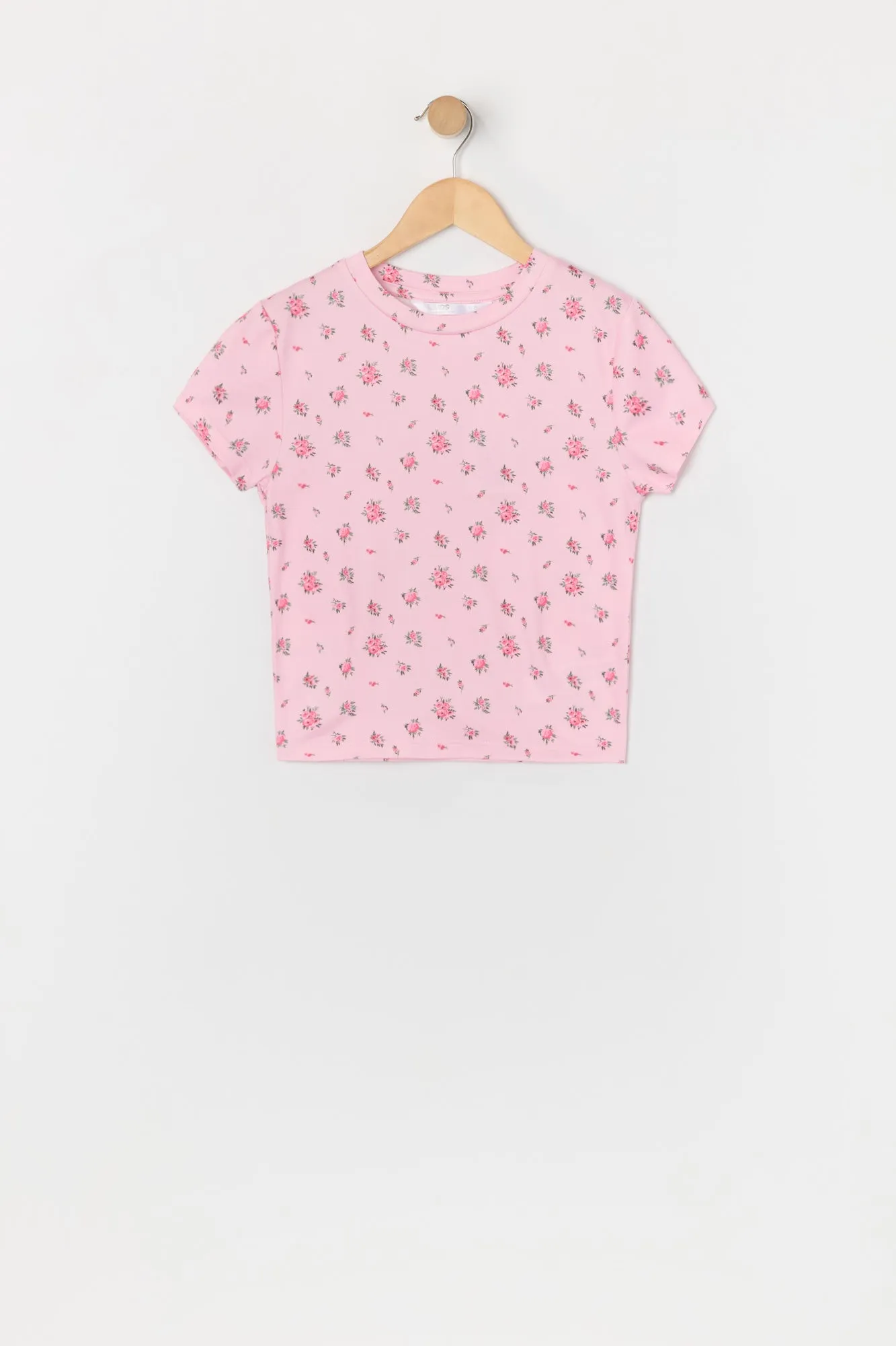 Girls Floral Print T-Shirt sold by Urban Planet