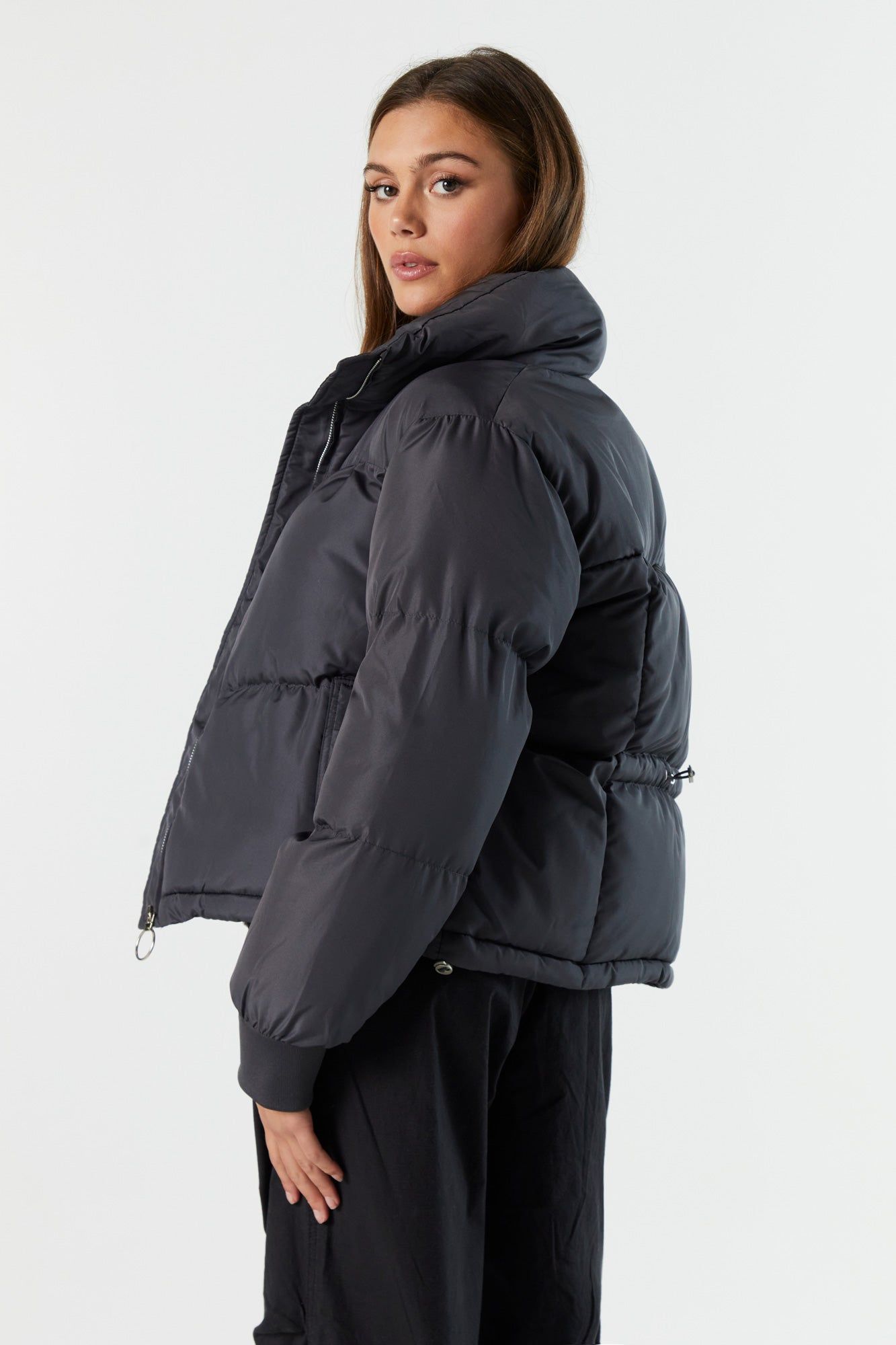 Nylon Puffer Jacket sold by Urban Planet product image thumbnail 2