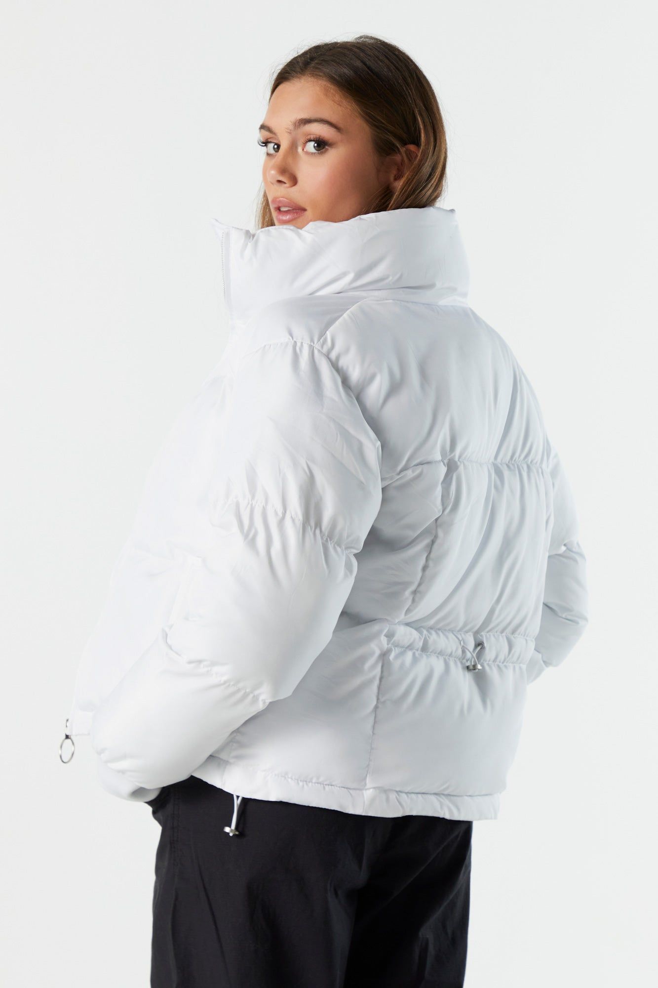 Nylon Puffer Jacket sold by Urban Planet product image thumbnail 5