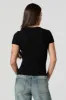 Ribbed Crewneck T-Shirt sold by Urban Planet