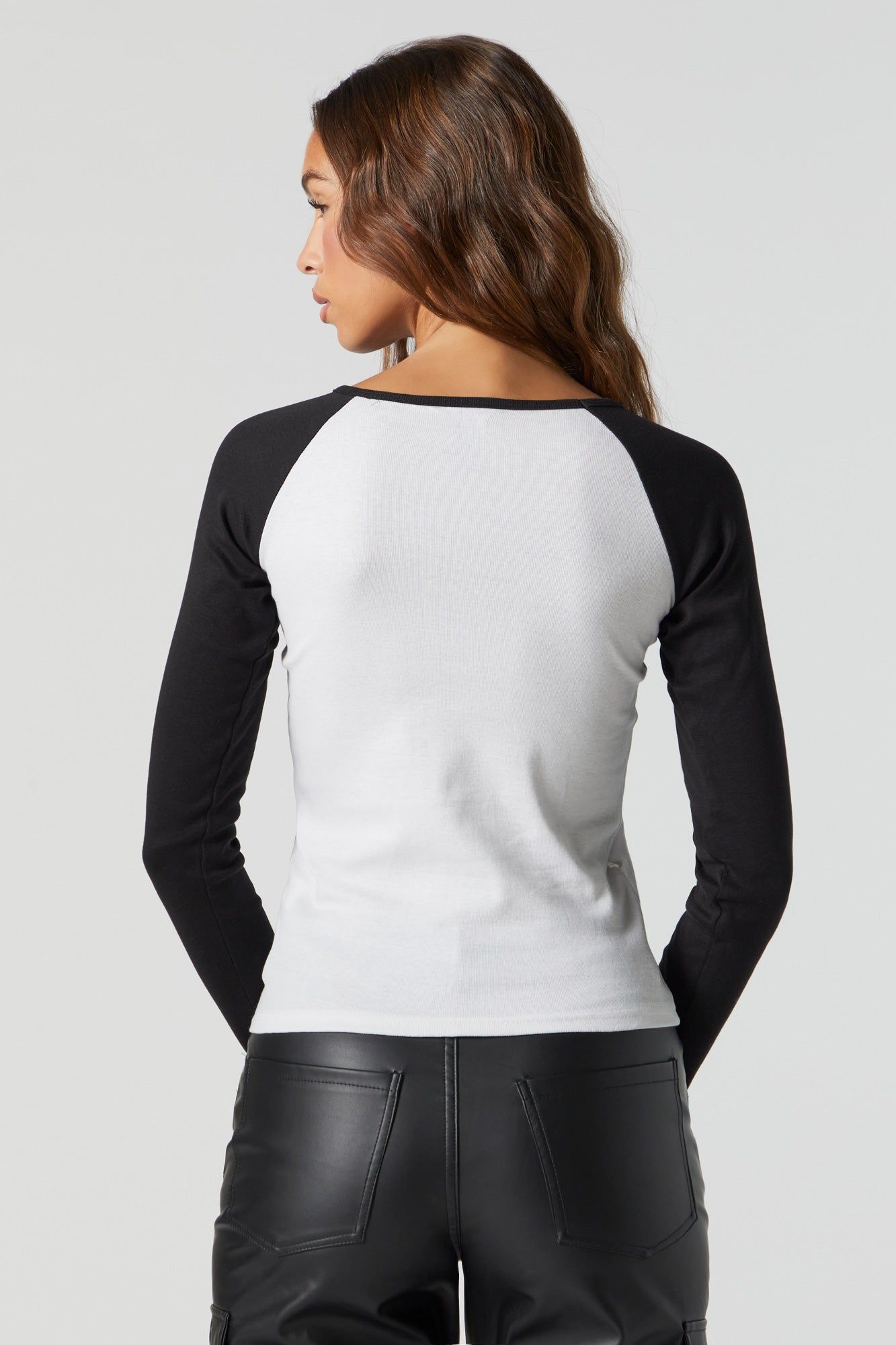 Los Angeles Graphic Raglan Long Sleeve Top sold by Urban Planet product image thumbnail 3