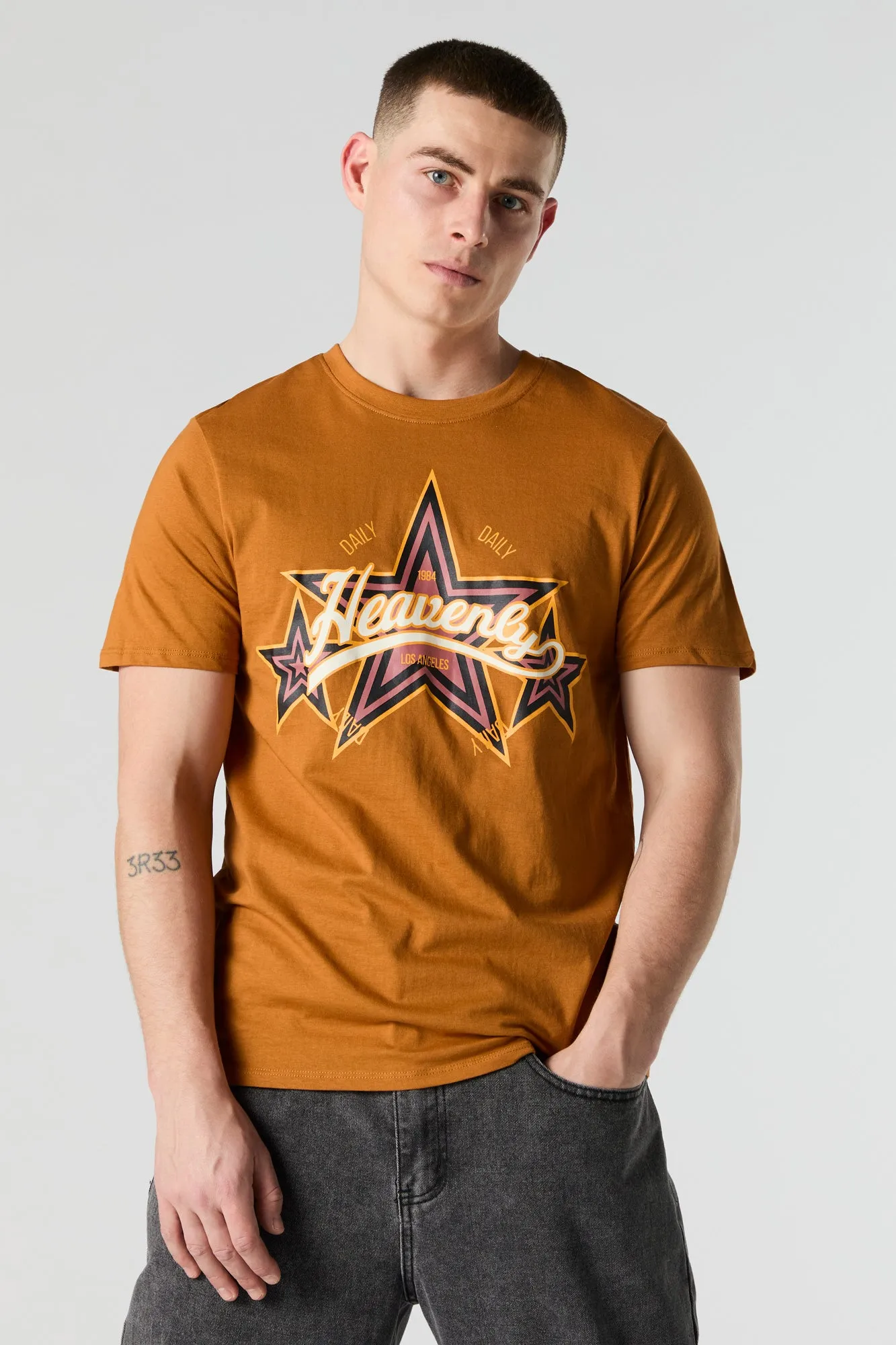 Heavenly LA Graphic T-Shirt sold by Urban Planet