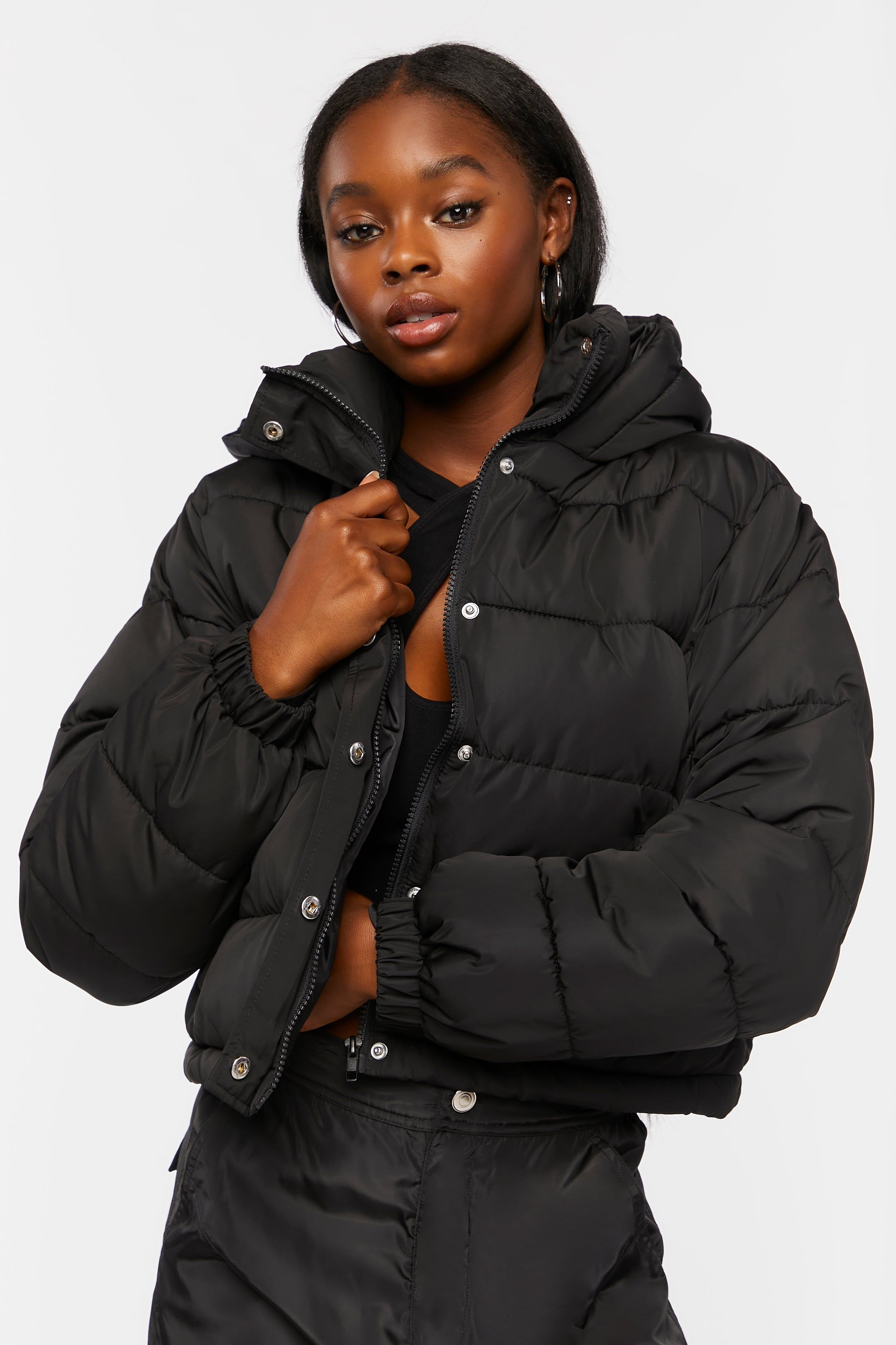 Blouson bouffant à capuchon sold by Urban Planet product image thumbnail 5