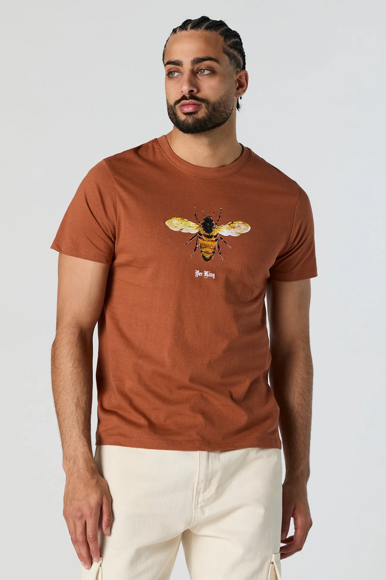 Bee King Graphic T-Shirt sold by Urban Planet