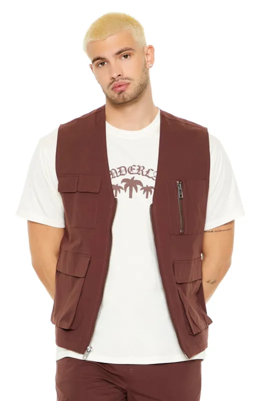 Veste cargo avec fermeture à glissière sold by Urban Planet