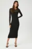 Robe midi Bodycon en filet sold by Urban Planet