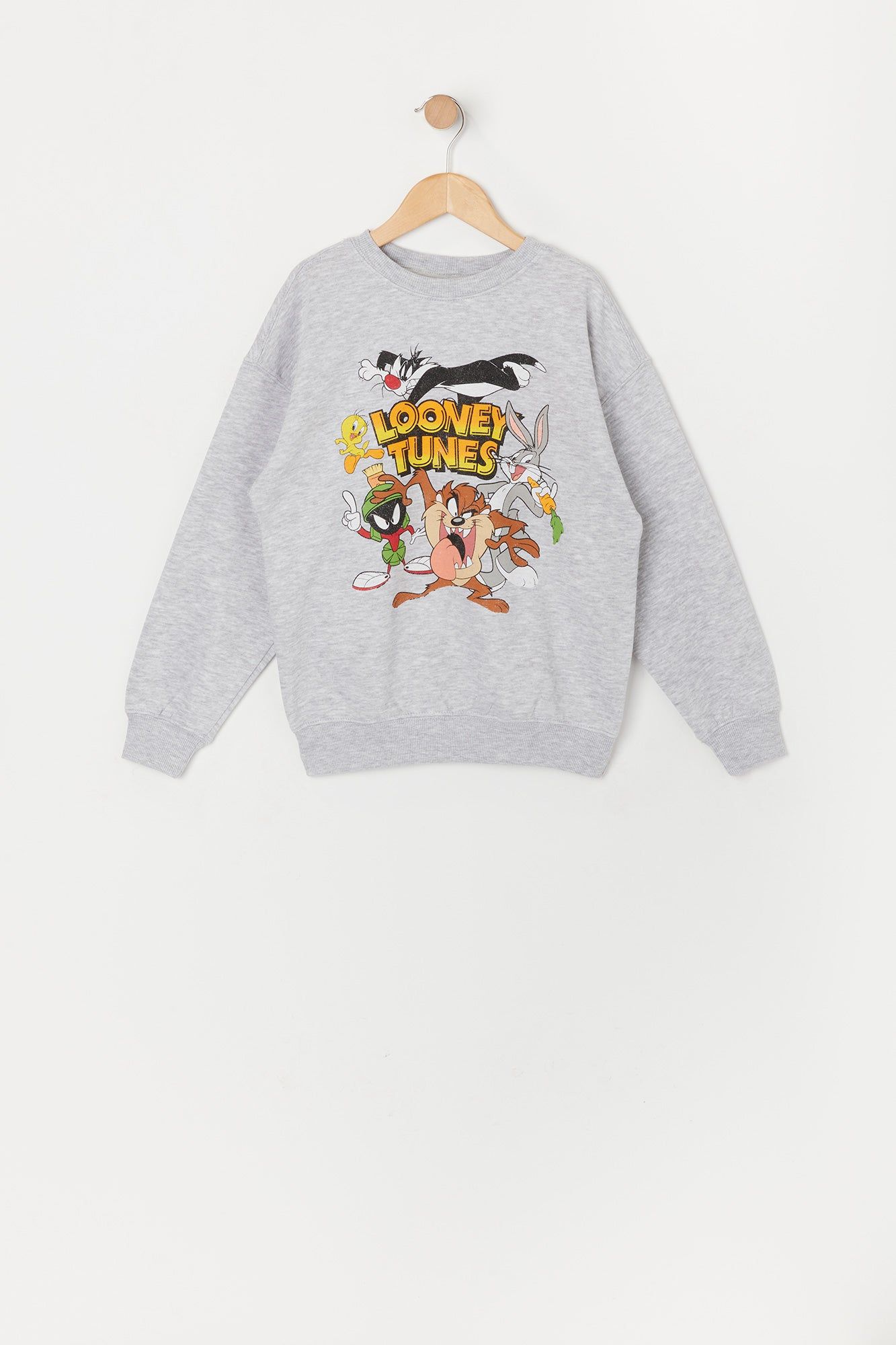 Girls Looney Tunes Graphic Fleece Sweatshirt sold by Urban Planet