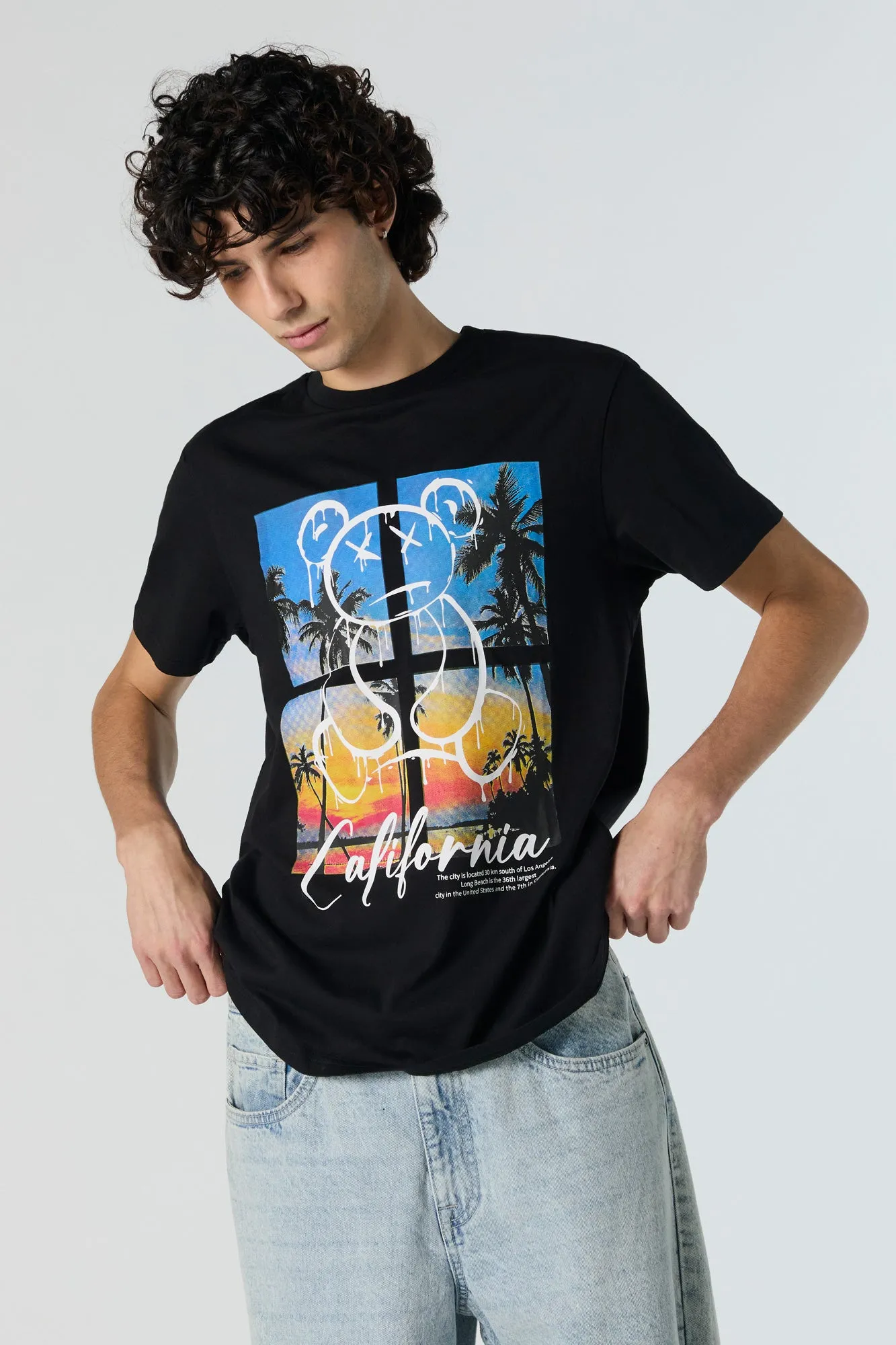 California Teddy Graphic T-Shirt sold by Urban Planet