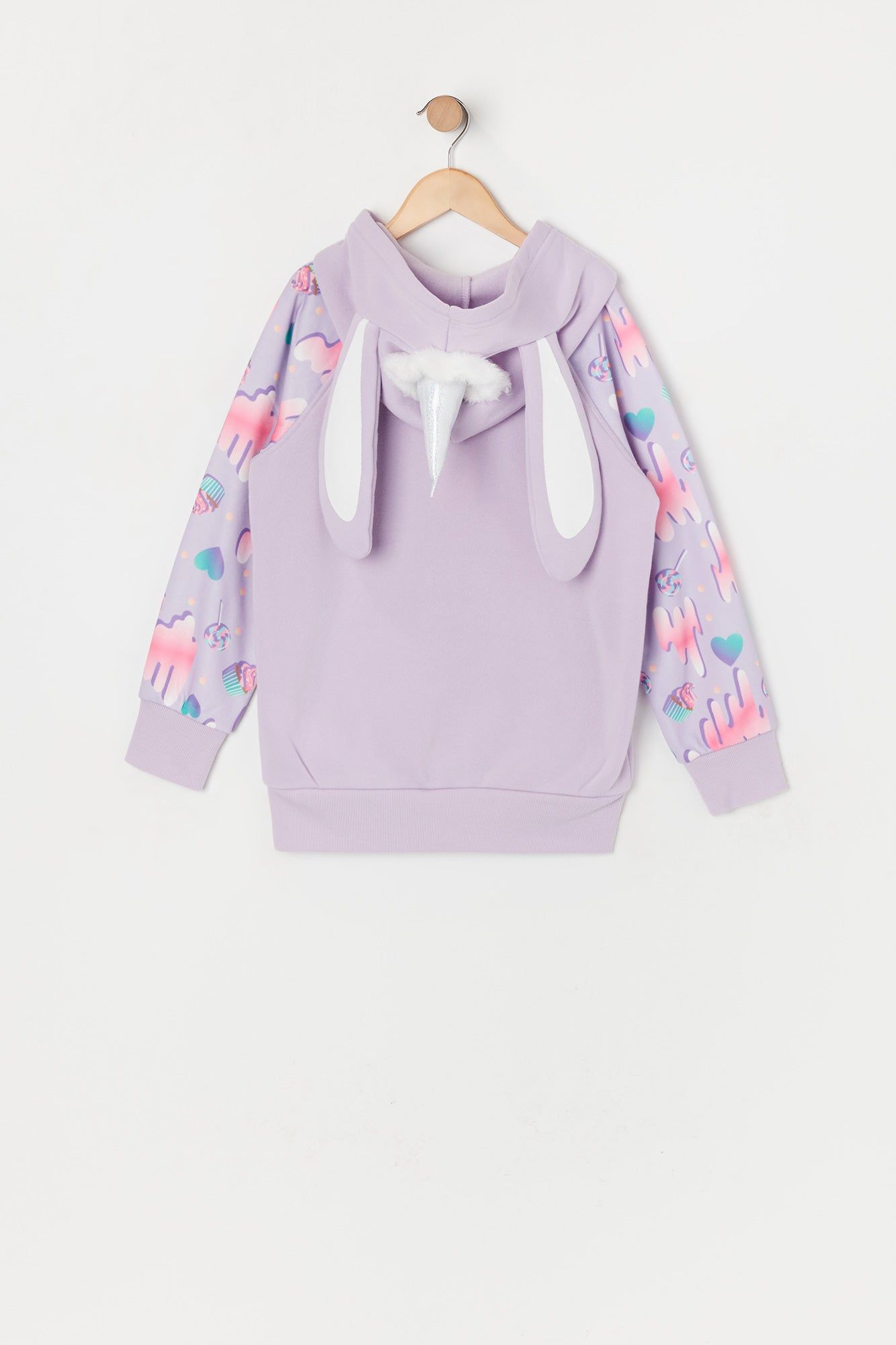 Girls Bunny Unicorn Cat Character Hoodie sold by Urban Planet product image thumbnail 3