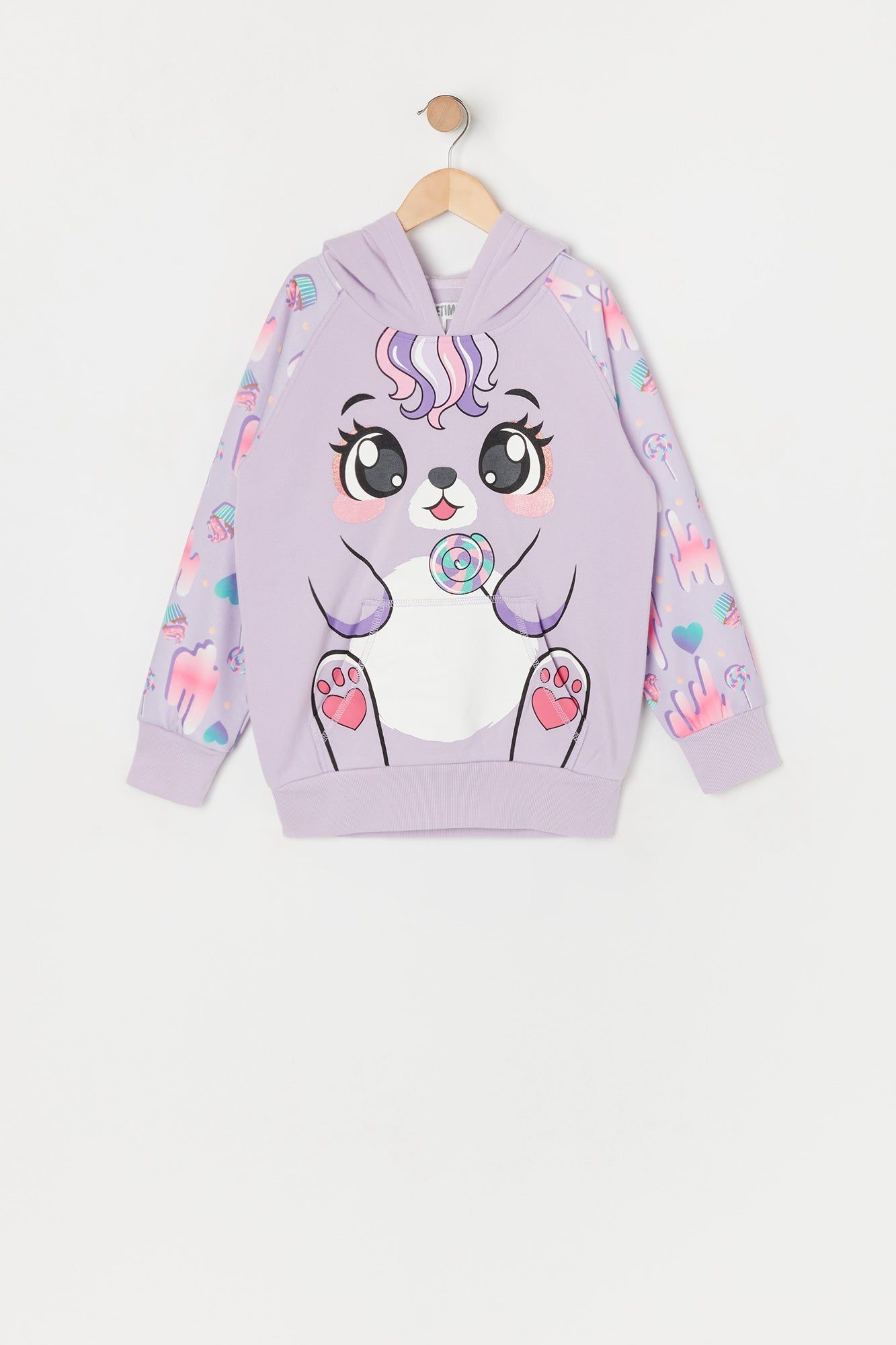Girls Bunny Unicorn Cat Character Hoodie sold by Urban Planet product image thumbnail 2