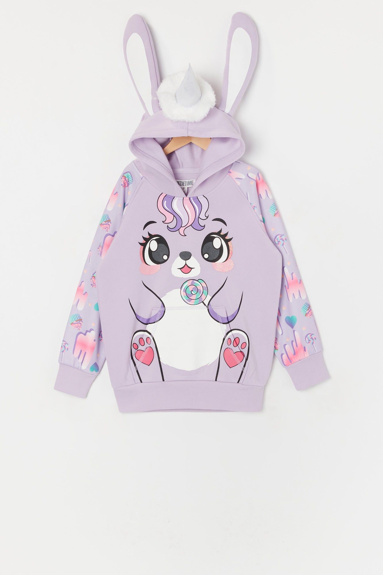 Girls Bunny Unicorn Cat Character Hoodie sold by Urban Planet