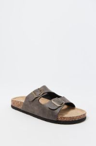 Sandales avec semelles en liège et boucles sold by Urban Planet