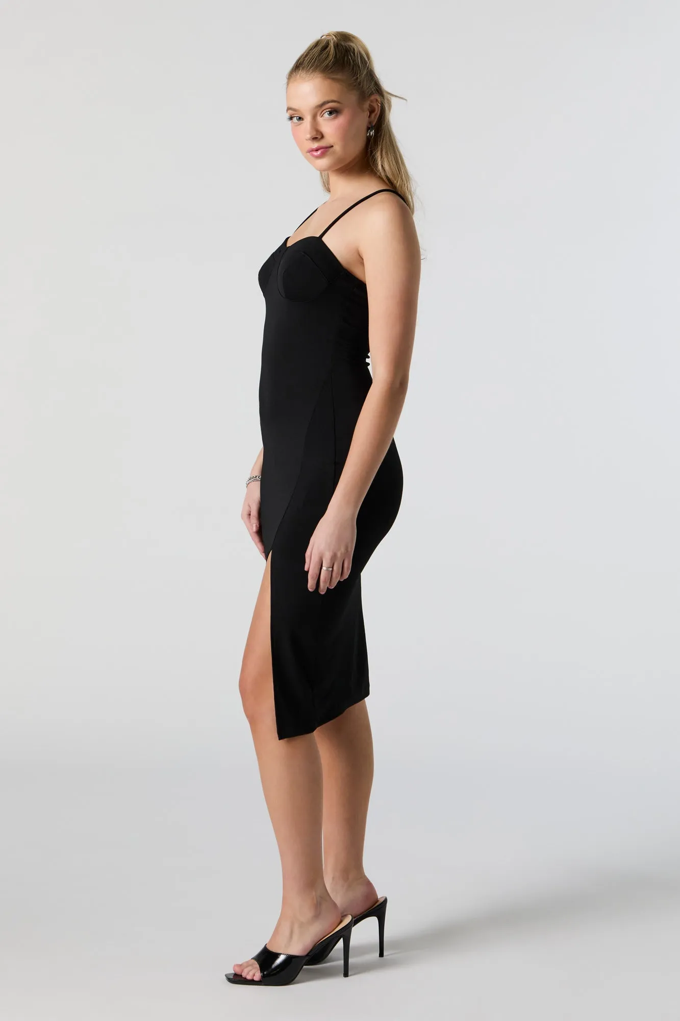 Bustier Bodycon Midi Dress sold by Urban Planet product image thumbnail 5