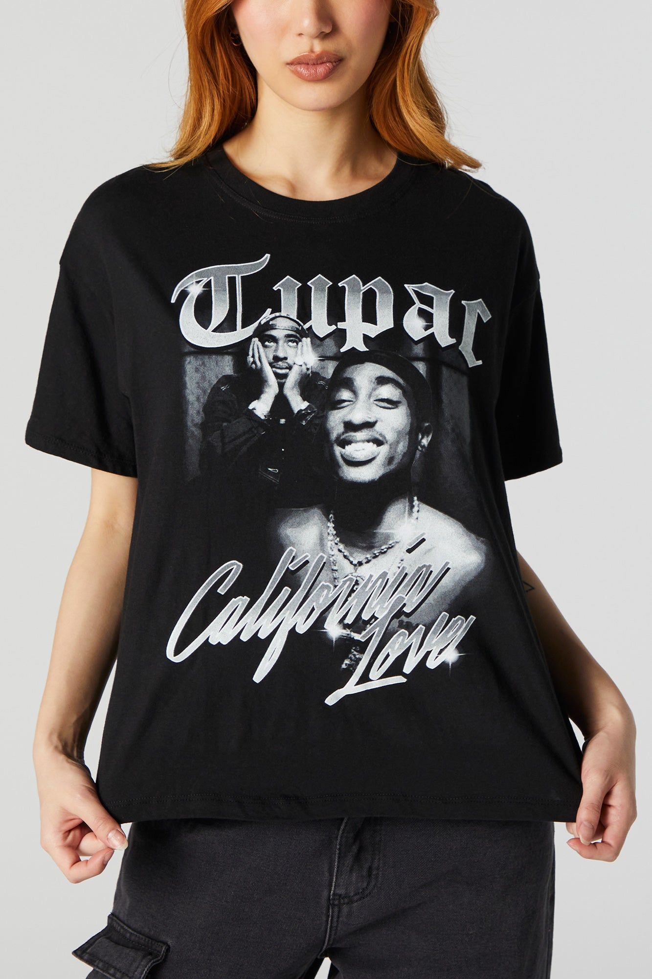 Tupac California Love Graphic Boyfriend T-Shirt sold by Urban Planet