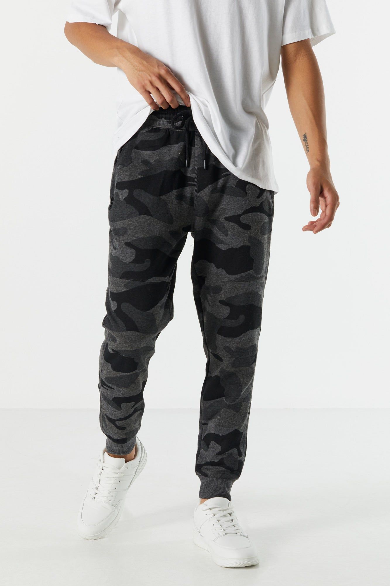Fleece Zip Pocket Jogger sold by Urban Planet product image thumbnail 19