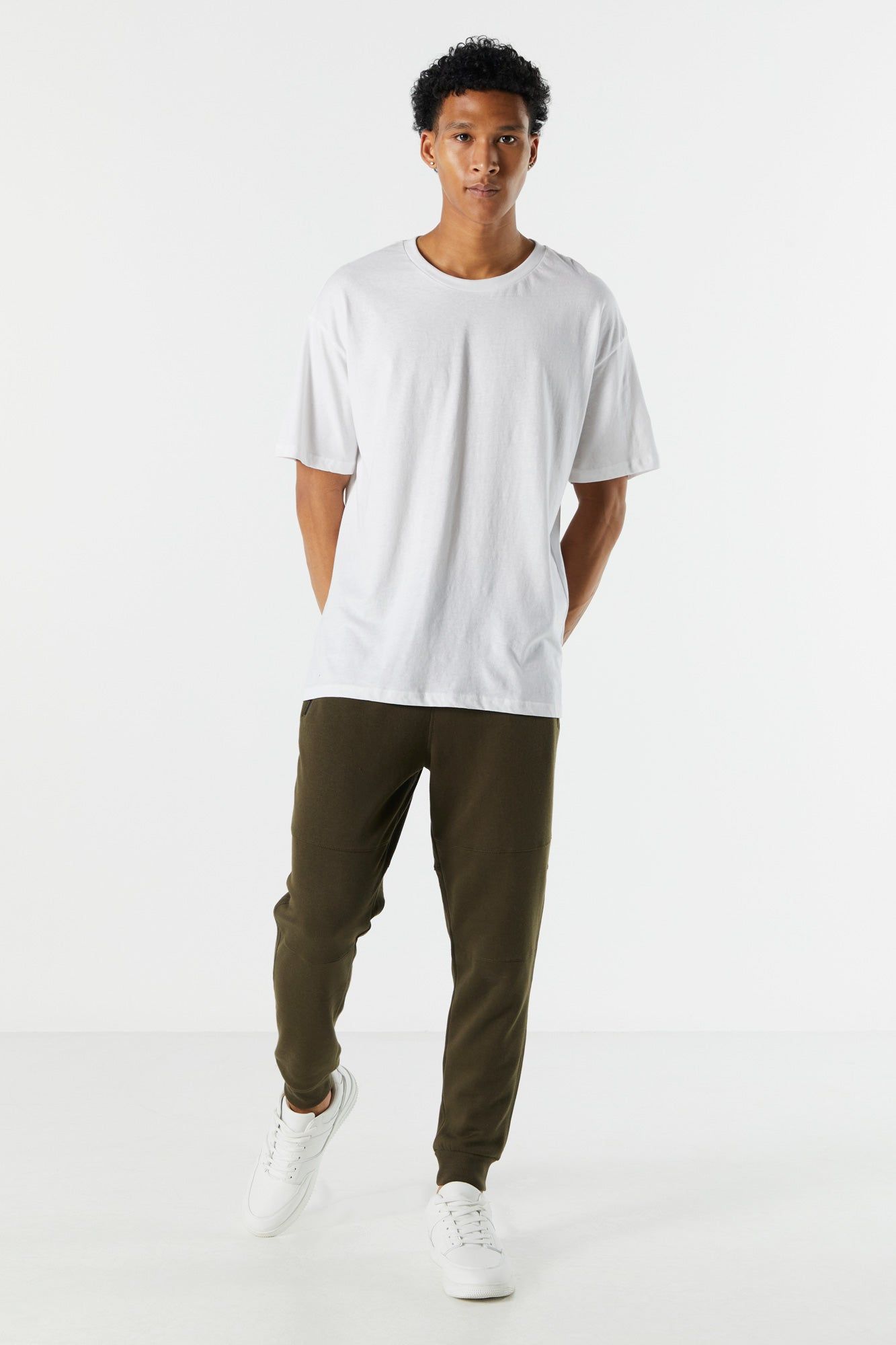 Fleece Zip Pocket Jogger sold by Urban Planet product image thumbnail 2