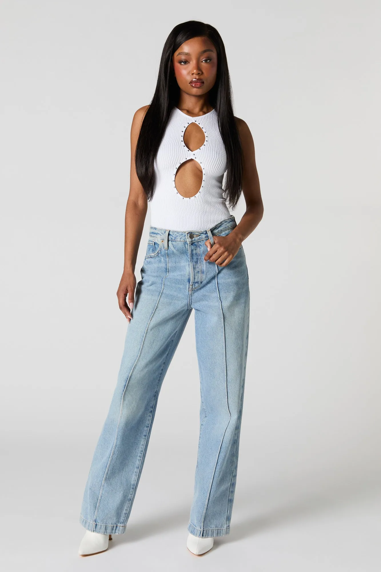 Maillot sans couture avec découpes sold by Urban Planet product image thumbnail 3