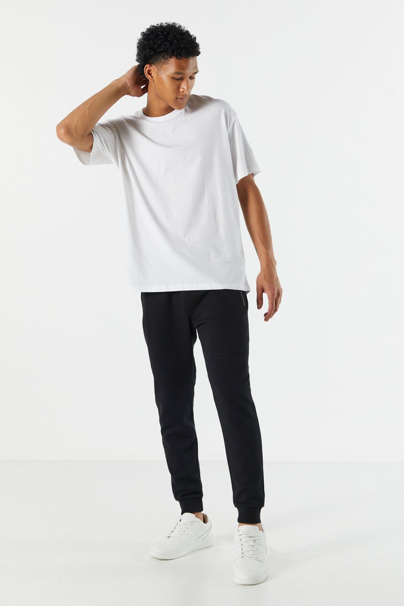 Fleece Zip Pocket Jogger sold by Urban Planet product image thumbnail 5