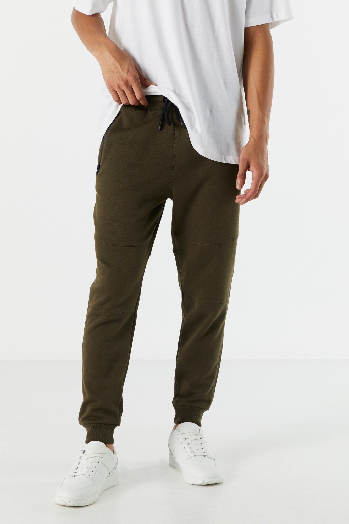 Fleece Zip Pocket Jogger sold by Urban Planet