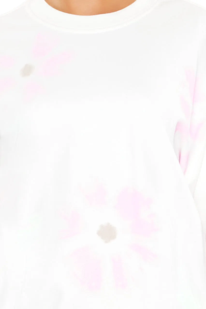 Chandail noué-teint fleuri sold by Urban Planet product image thumbnail 4