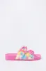 Sandales nouées-teintes avec boucles pour fille sold by Urban Planet
