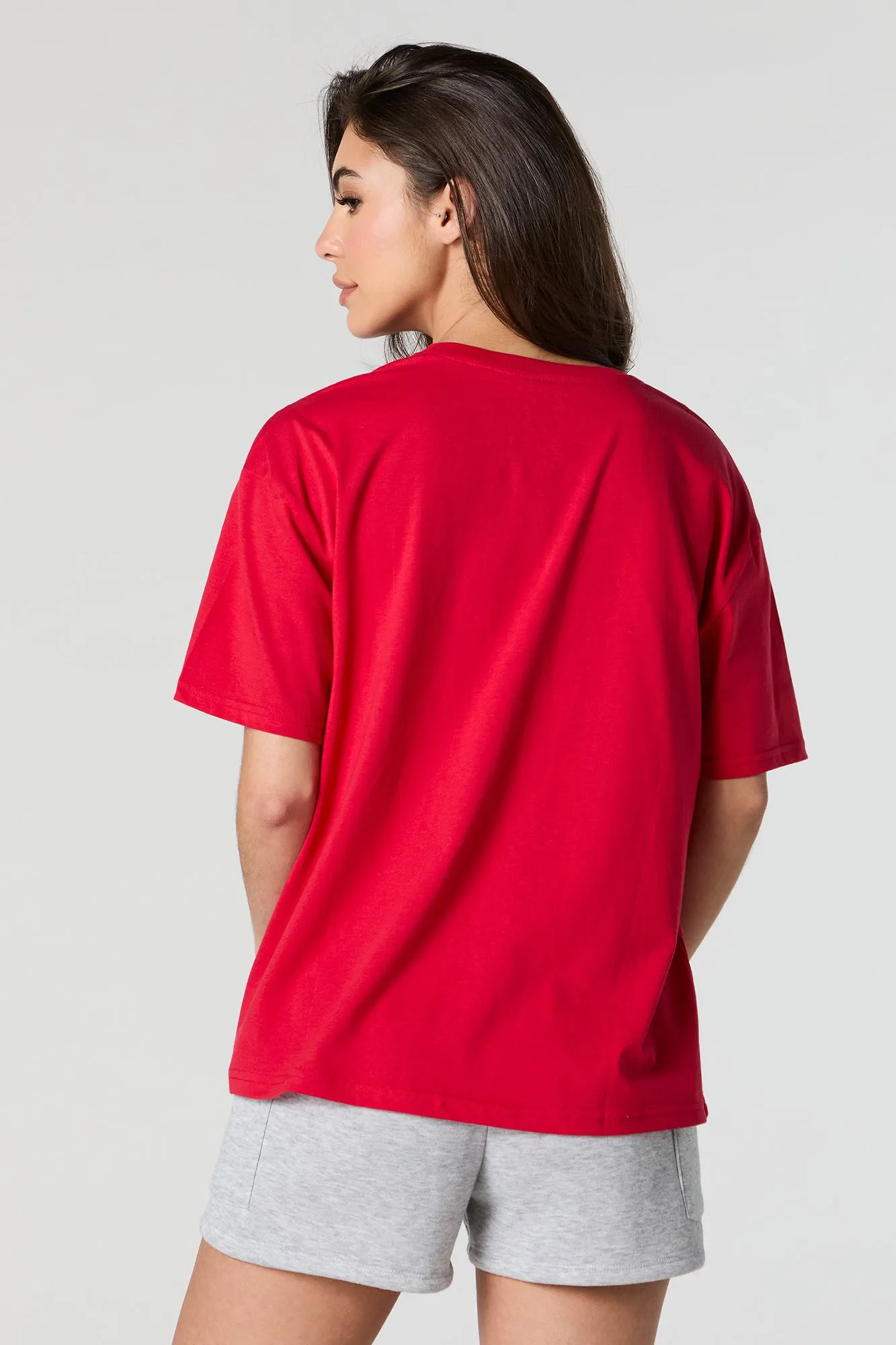 Mickey Mouse Graphic Boyfriend T-Shirt sold by Urban Planet product image thumbnail 4