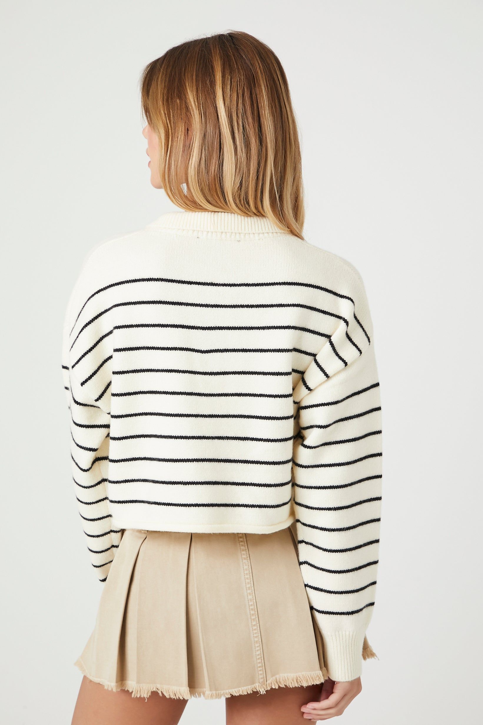 Striped Buttoned Sweater sold by Urban Planet product image thumbnail 3