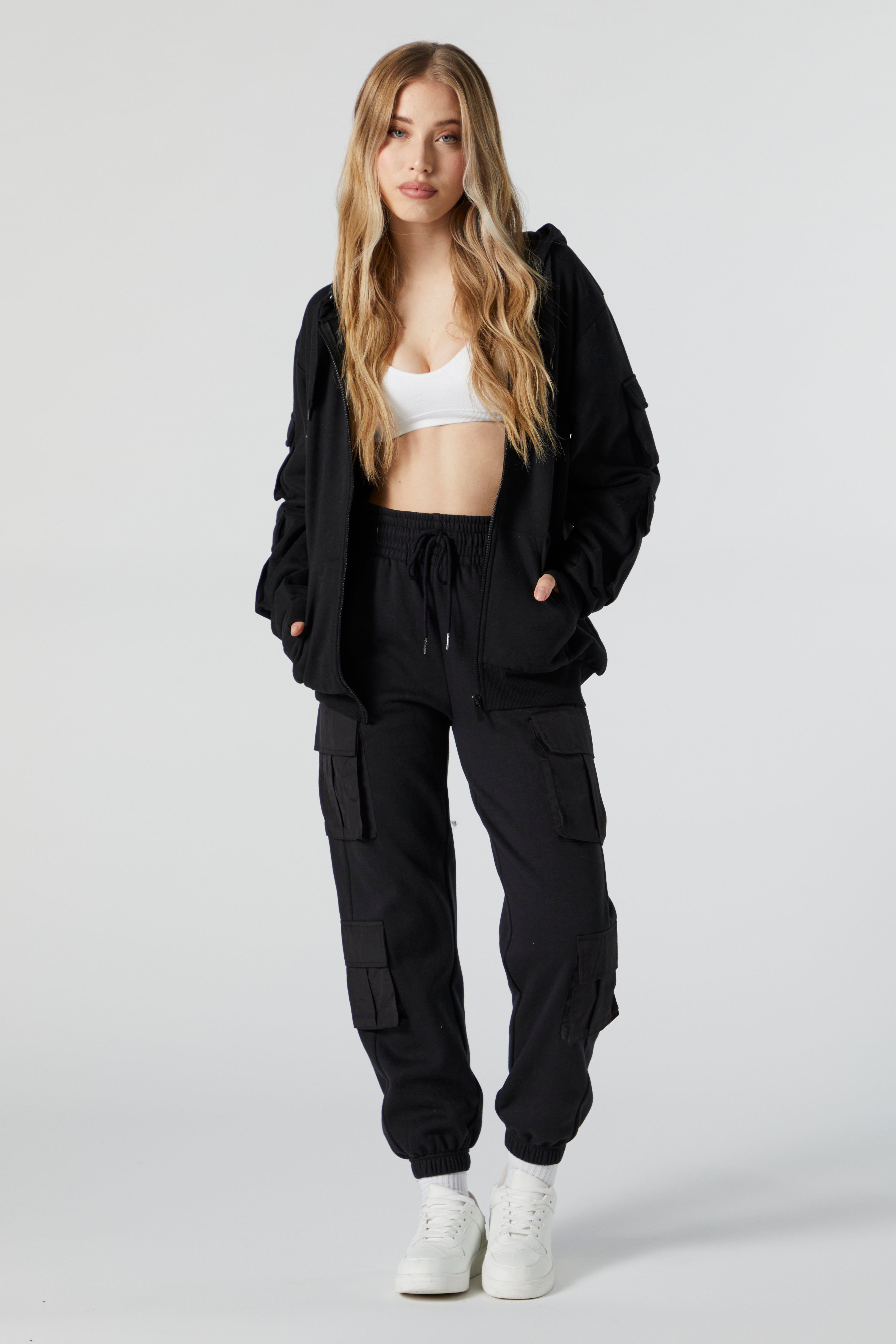 Fleece Cargo Jogger sold by Urban Planet product image thumbnail 4