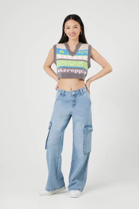 Wide Leg Cargo Jean sold by Urban Planet