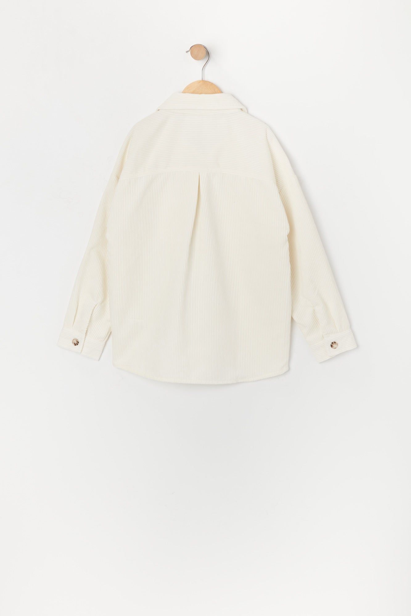 Haut boutonné surdimensionné en velours côtelé pour fille sold by Urban Planet product image thumbnail 4