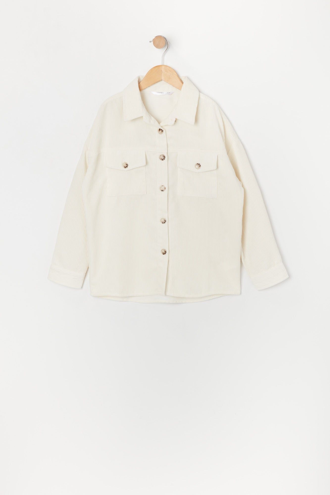 Haut boutonné surdimensionné en velours côtelé pour fille sold by Urban Planet product image thumbnail 3