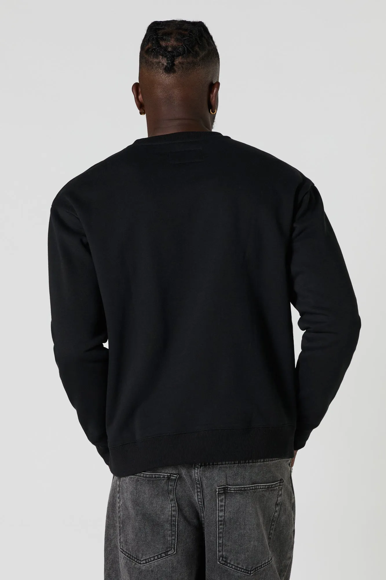 Everyday Fleece Crewneck Sweatshirt sold by Urban Planet product image thumbnail 5