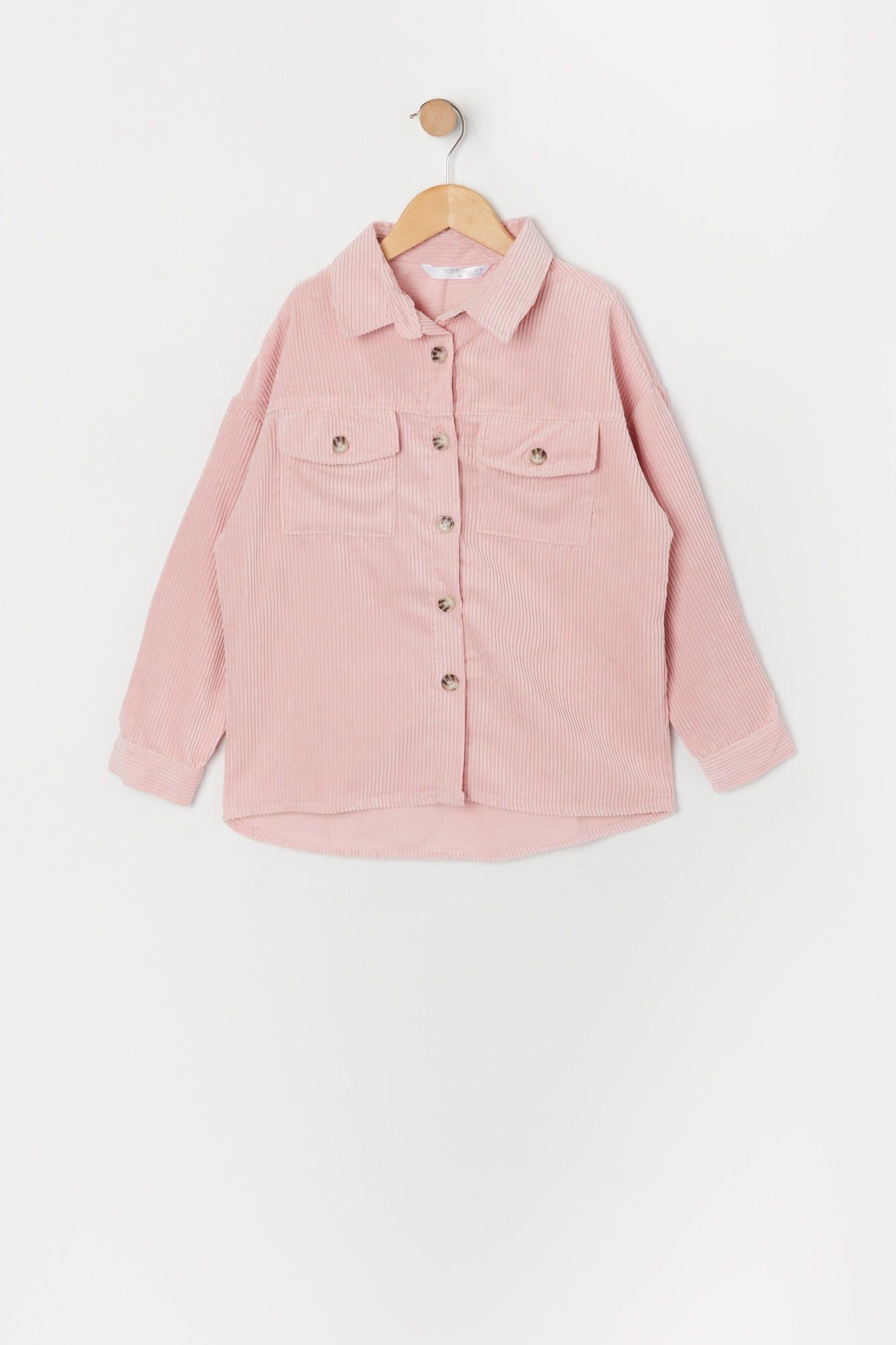 Haut boutonné surdimensionné en velours côtelé pour fille sold by Urban Planet product image thumbnail 7