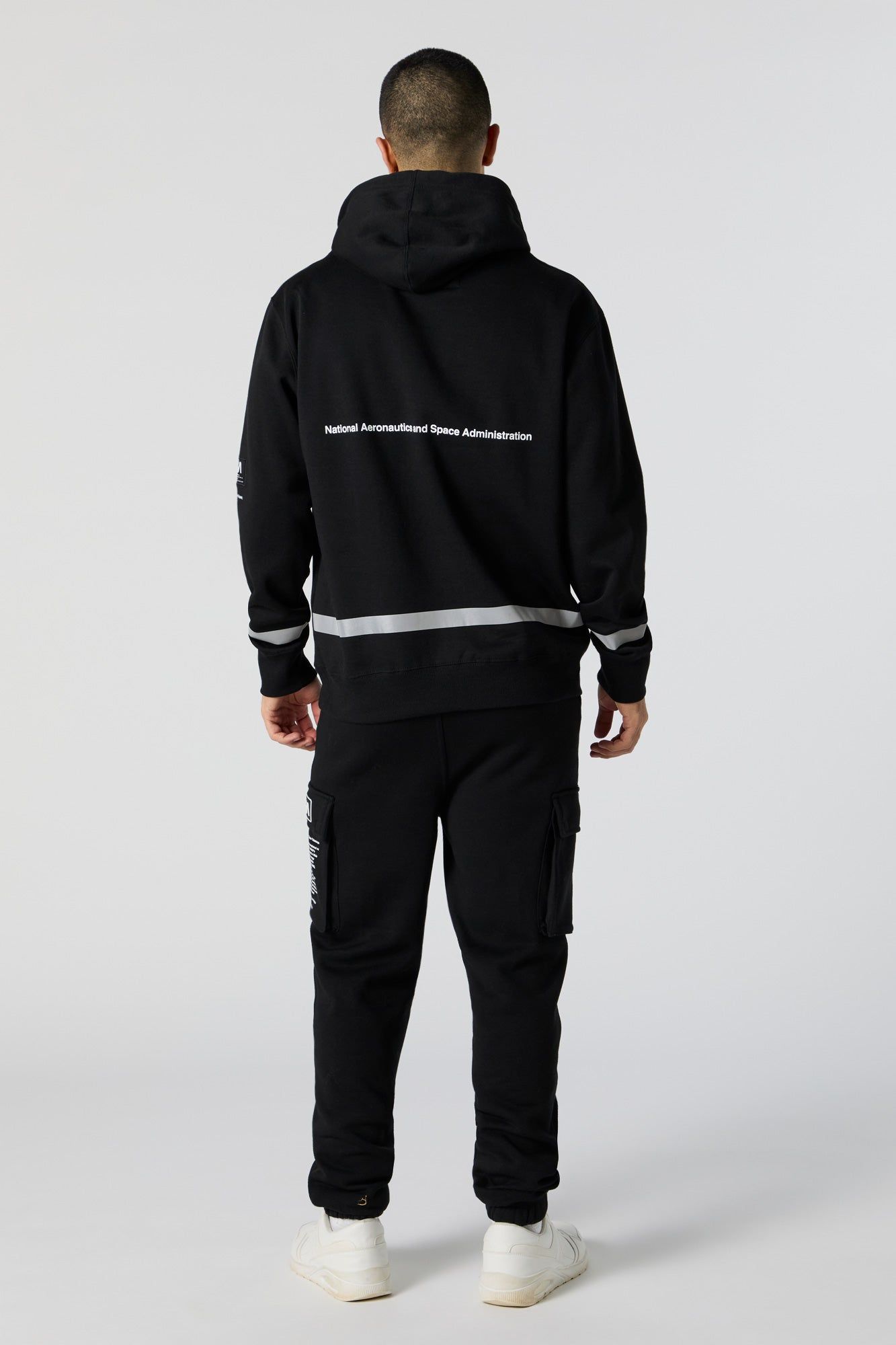 NASA Graphic Fleece Cargo Jogger sold by Urban Planet product image thumbnail 3