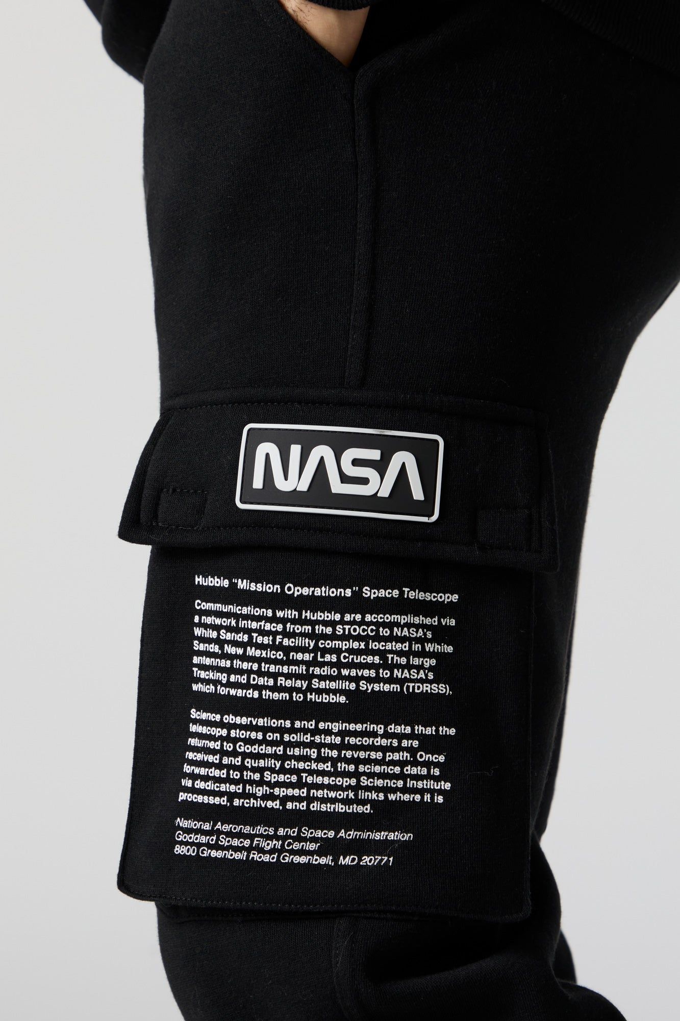 NASA Graphic Fleece Cargo Jogger sold by Urban Planet product image thumbnail 4