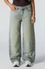 Vintage Medium Wash Low Rise Skater Jean sold by Urban Planet