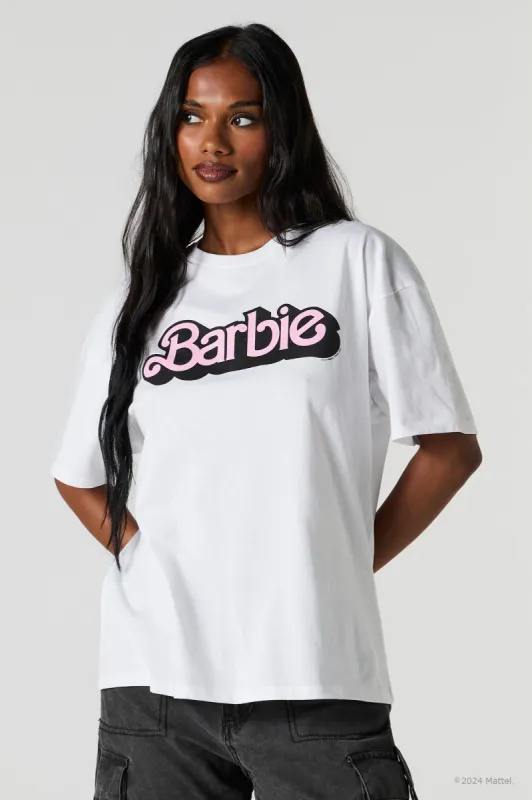 Barbie™ Graphic Boyfriend White T-Shirt sold by Urban Planet