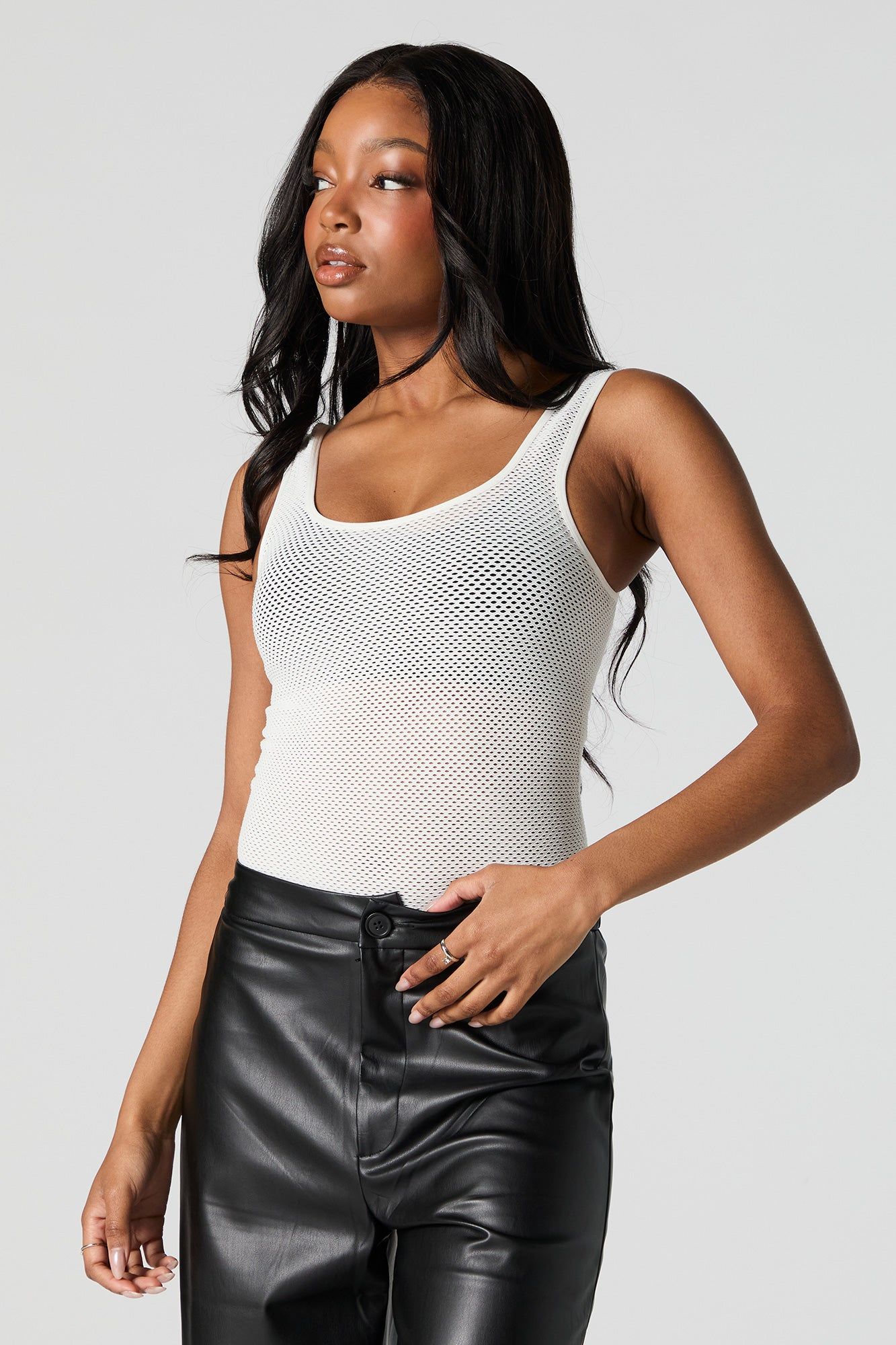 Fishnet Bodysuit sold by Urban Planet product image thumbnail 5