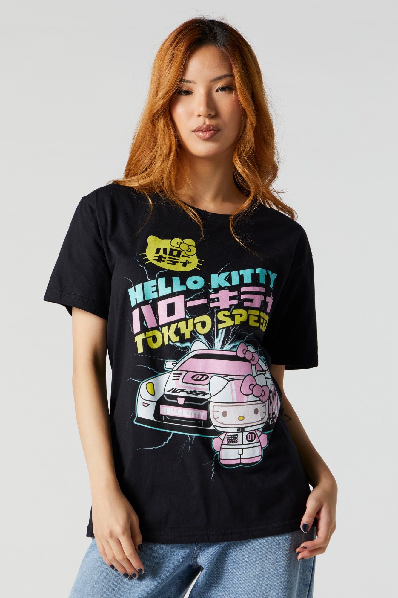 Hello Kitty Tokyo Speed Graphic T-Shirt sold by Urban Planet product image thumbnail 5