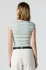 Ribbed Cap Sleeve Crop Top sold by Urban Planet