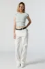 Ribbed Cap Sleeve Crop Top sold by Urban Planet