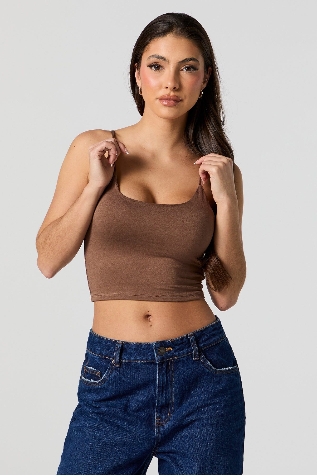 Scoop Neck Tank sold by Urban Planet product image thumbnail 4