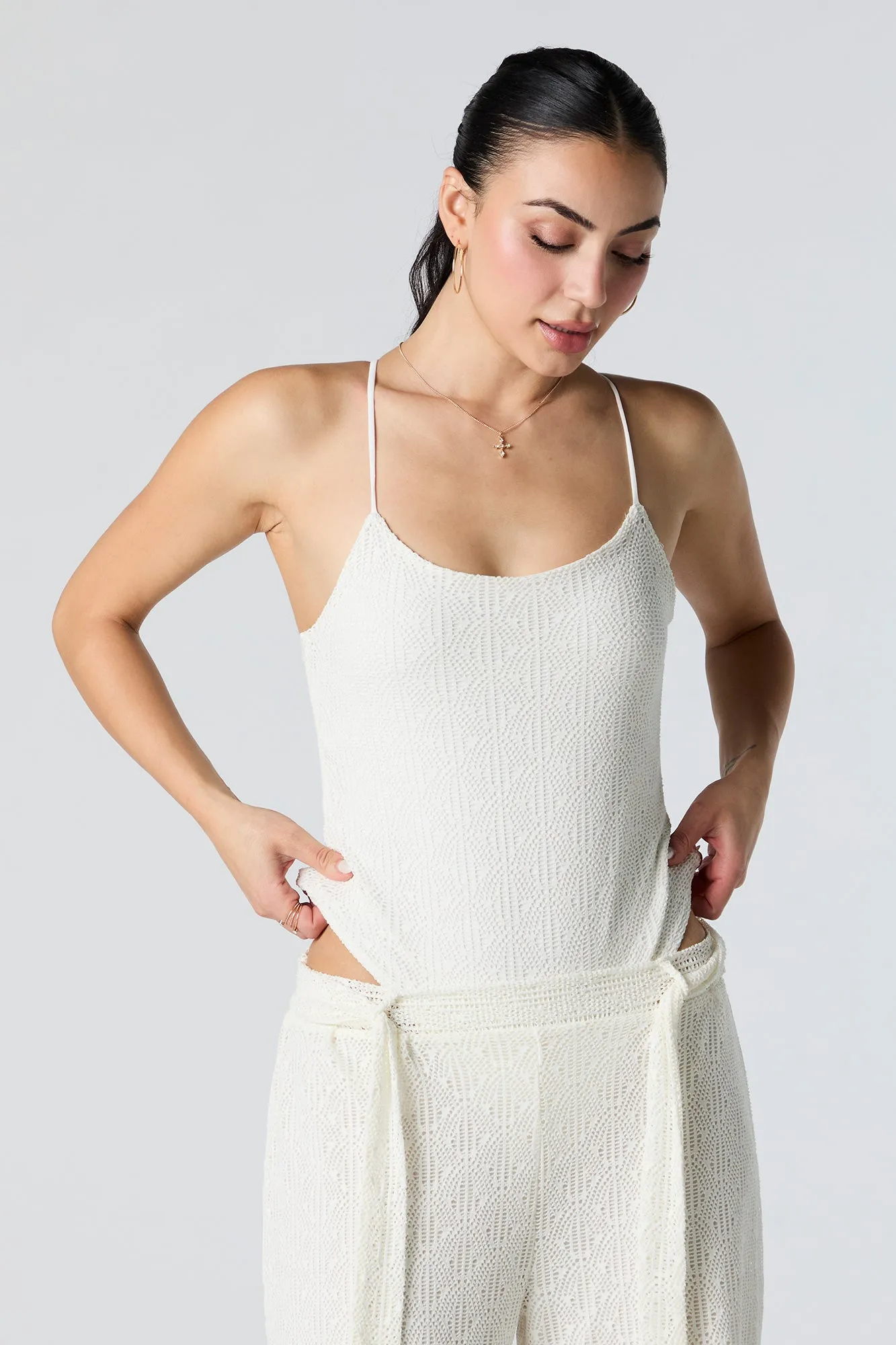 Maillot crocheté à encolure dégagée sold by Urban Planet product image thumbnail 2