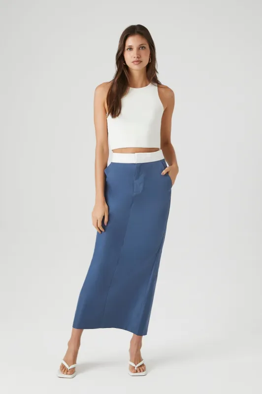 Colourblock Maxi Skirt made by Urban Planet